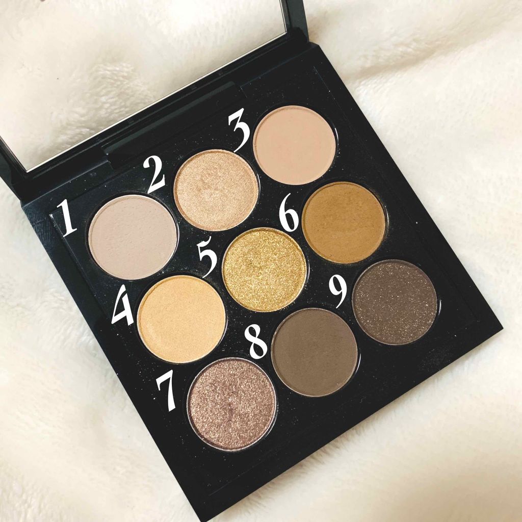 スモール アイシャドウ×9/M・A・C/アイシャドウパレットを使ったクチコミ（2枚目）