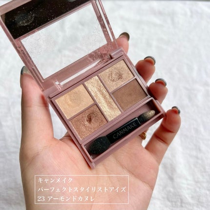 パーフェクトスタイリストアイズ/キャンメイク/アイシャドウパレットを使ったクチコミ(5枚目)