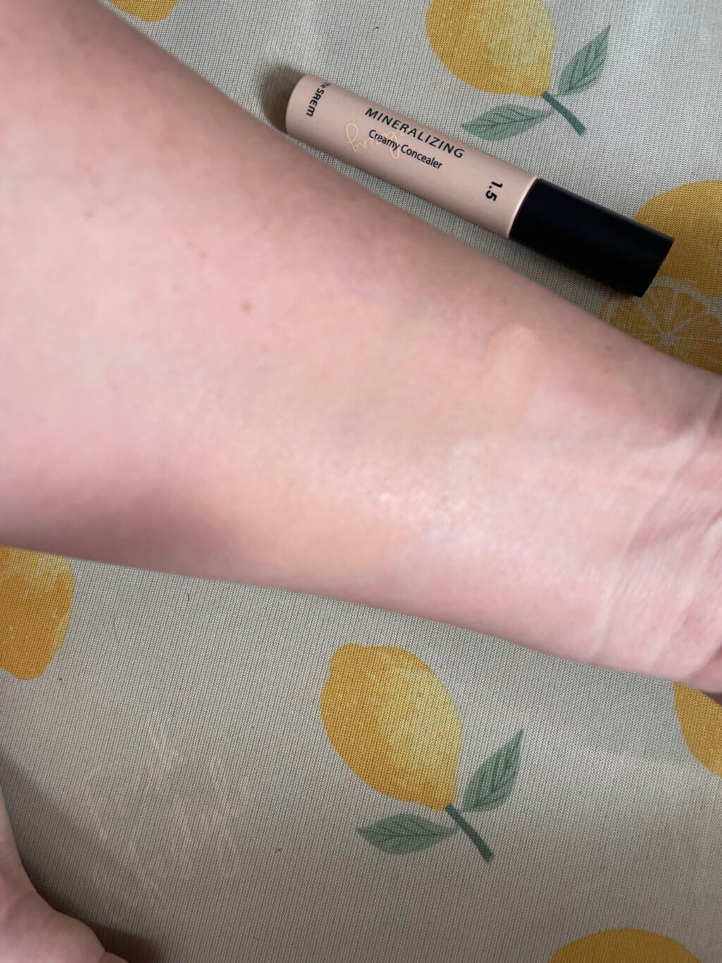 ミネラライジング クリーミーコンシーラー/the SAEM/リキッドコンシーラーを使ったクチコミ(4枚目)