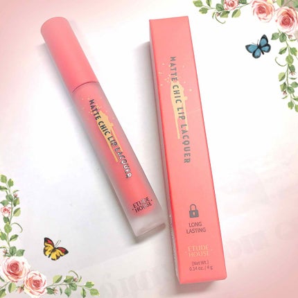 マットシックリップラッカー/ETUDE/口紅を使ったクチコミ(1枚目)