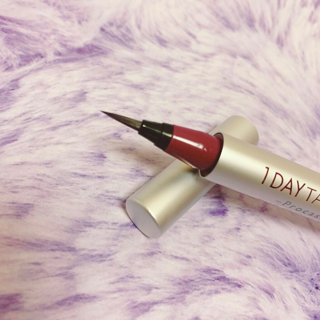 1DAY TATTOO プロキャスト ザ・アイライナー/K-パレット/リキッドアイライナーを使ったクチコミ(4枚目)