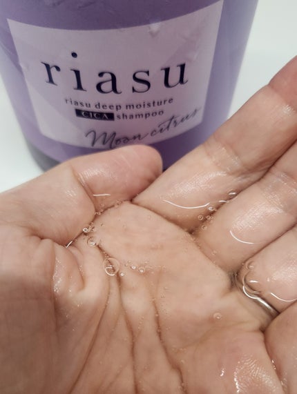 リアス ディープ モイスチャー シカ シャンプー/トリートメント/riasu/市販シャンプーを使ったクチコミ(2枚目)