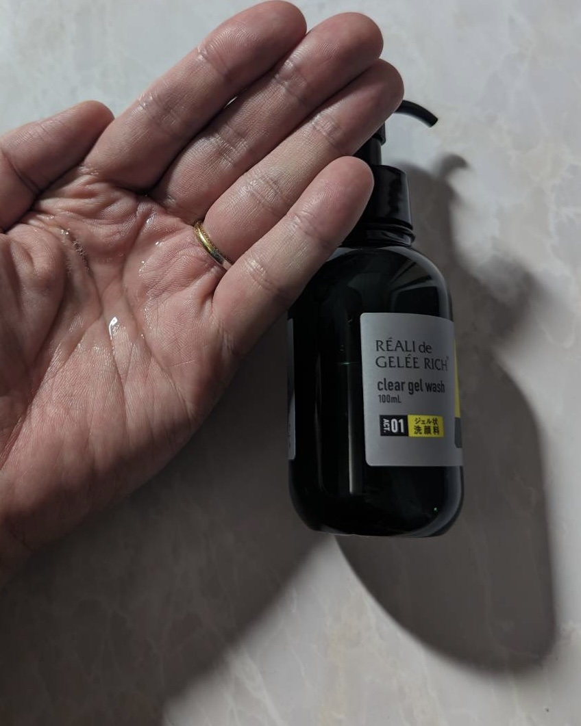 クリアジェルウォッシュ/ジュレリッチ/その他洗顔料を使ったクチコミ（3枚目）