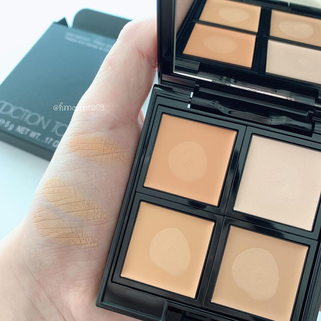 スキンリフレクト フレッシュ コンシーラー/ADDICTION/パレットコンシーラーを使ったクチコミ(3枚目)