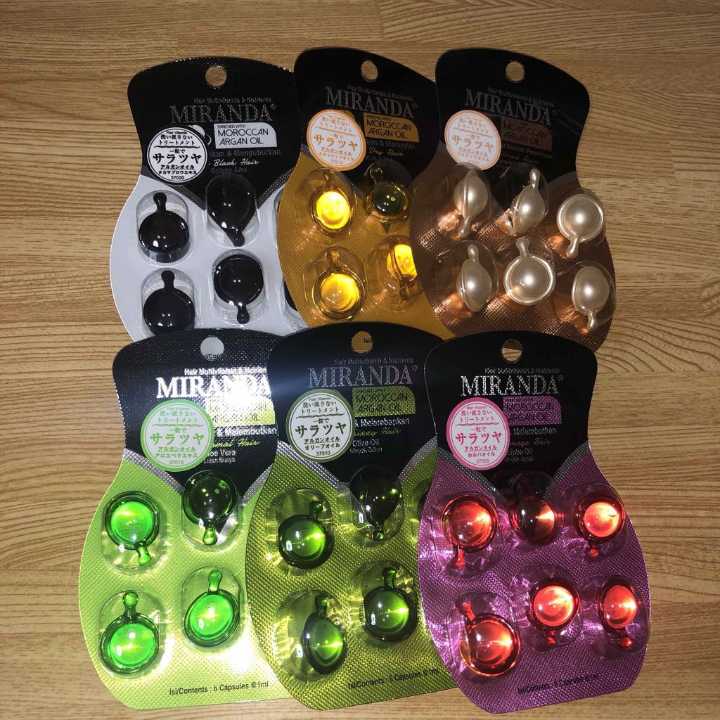 ヘアビタミン カラーケアヘアオイル/MIRANDA/ヘアオイルを使ったクチコミ(3枚目)