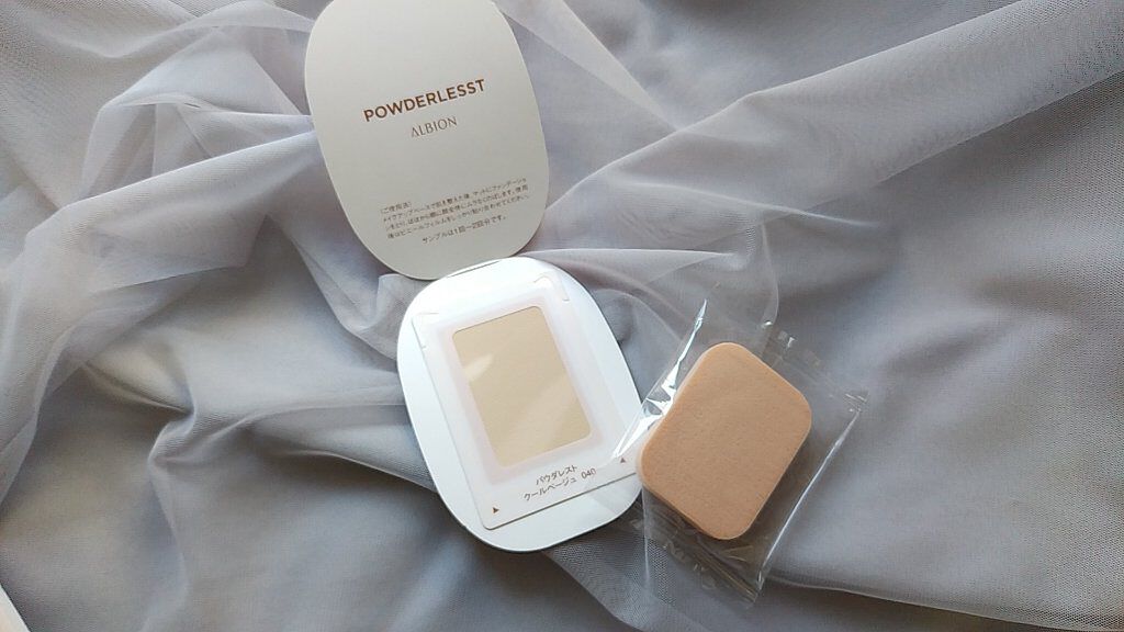 アルビオン パウダレスト/ALBION/パウダーファンデーションを使ったクチコミ（1枚目）