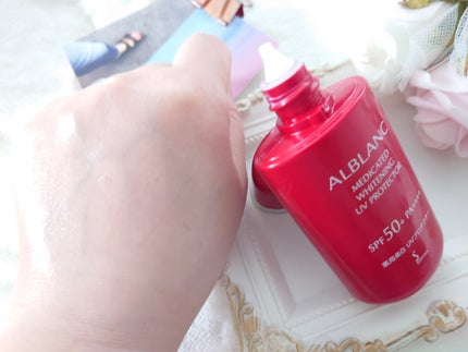 薬用美白 UVプロテクター/ALBLANC/日焼け止め・UVケアを使ったクチコミ(4枚目)