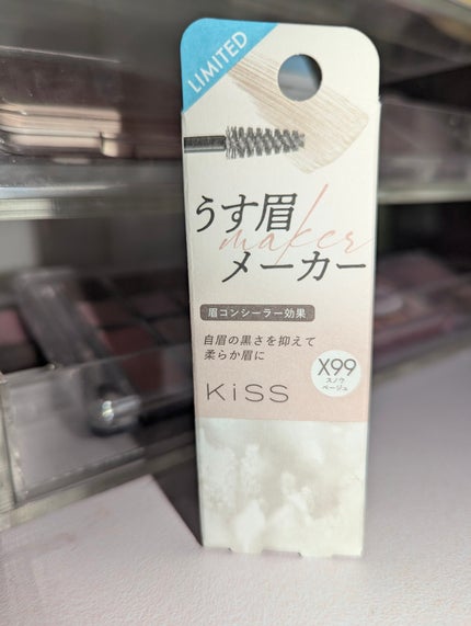 キス うす眉メーカー/KiSS/眉マスカラを使ったクチコミ(4枚目)