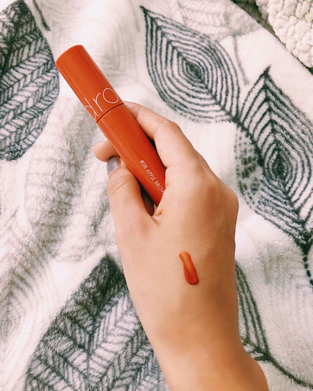 ジューシーラスティングティント/rom&nd/リップティントを使ったクチコミ(2枚目)