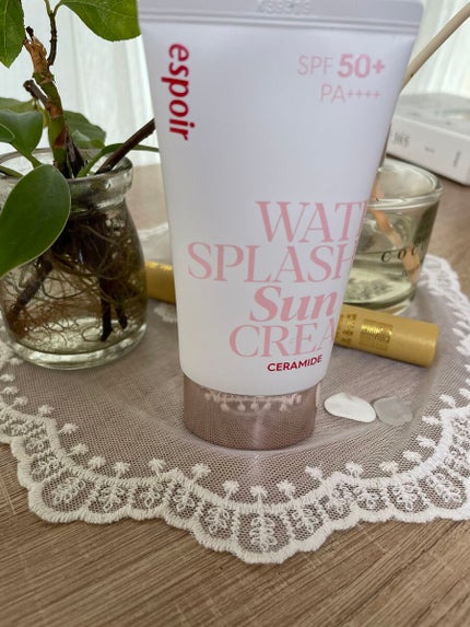 ウォータースプラッシュサンクリーム/espoir/日焼け止め・UVケアを使ったクチコミ(1枚目)