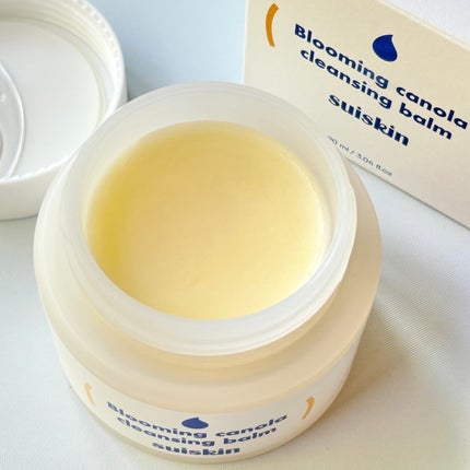 Blooming canola cleansing balm/suiskin/クレンジングバームを使ったクチコミ(3枚目)