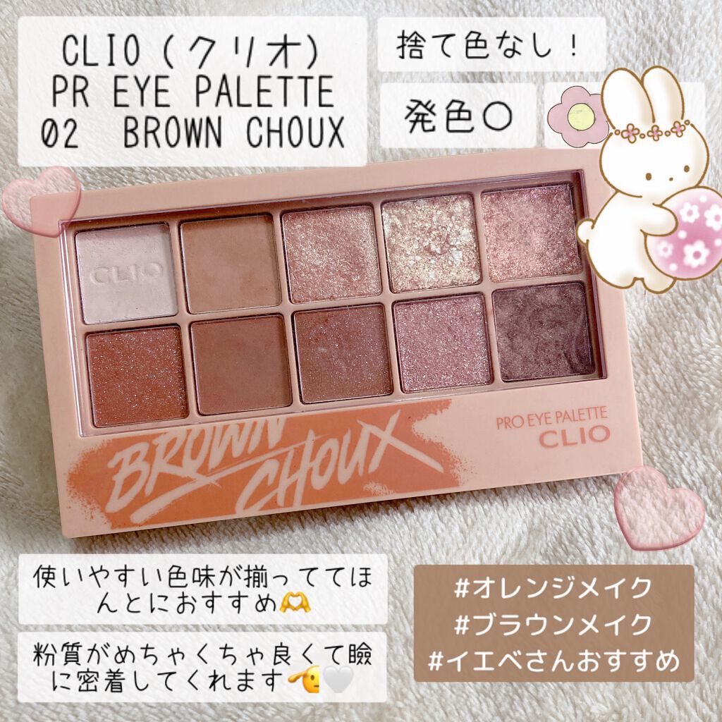 プロ アイ パレット/CLIO/アイシャドウパレットを使ったクチコミ(1枚目)