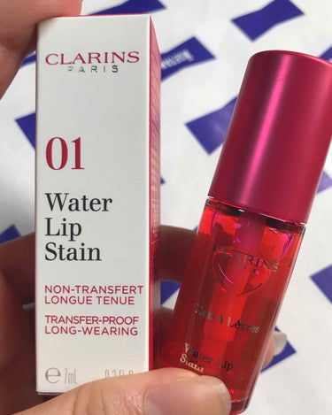 ウォーターリップ ステイン/CLARINS/リップケア・リップクリームを使ったクチコミ（1枚目）