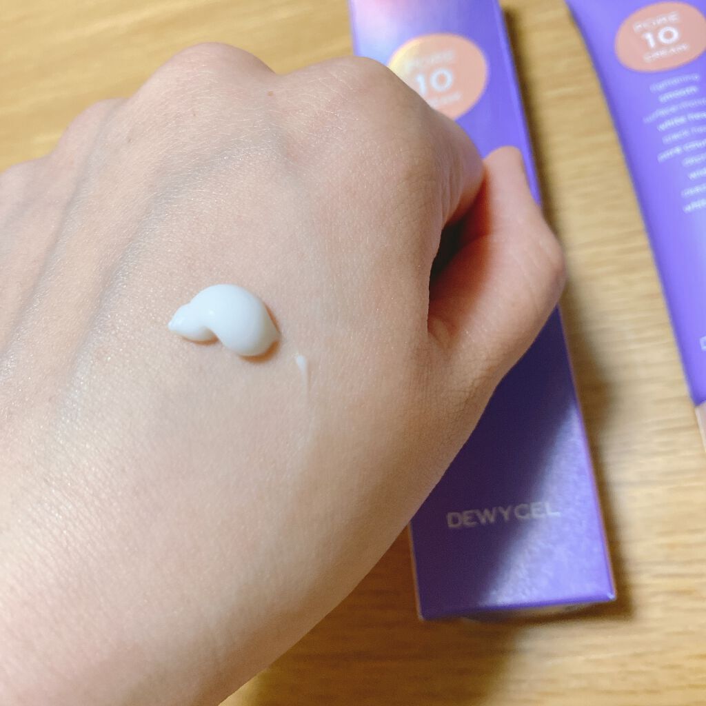 ポアーテンクリーム/DEWYCEL/化粧下地を使ったクチコミ（2枚目）