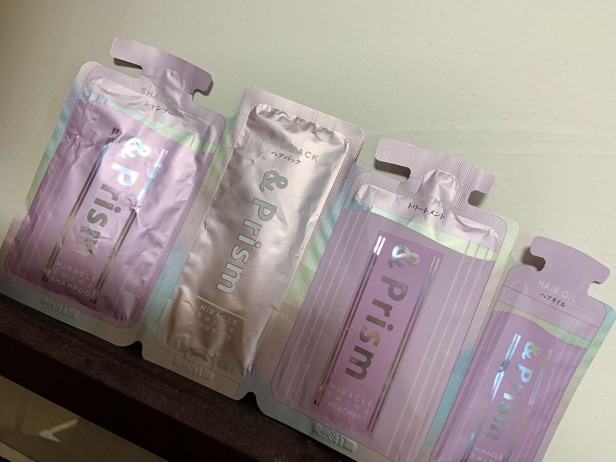 ミラクル シャイン ヘアパック/&Prism/ヘアマスク・ヘアパックを使ったクチコミ（1枚目）