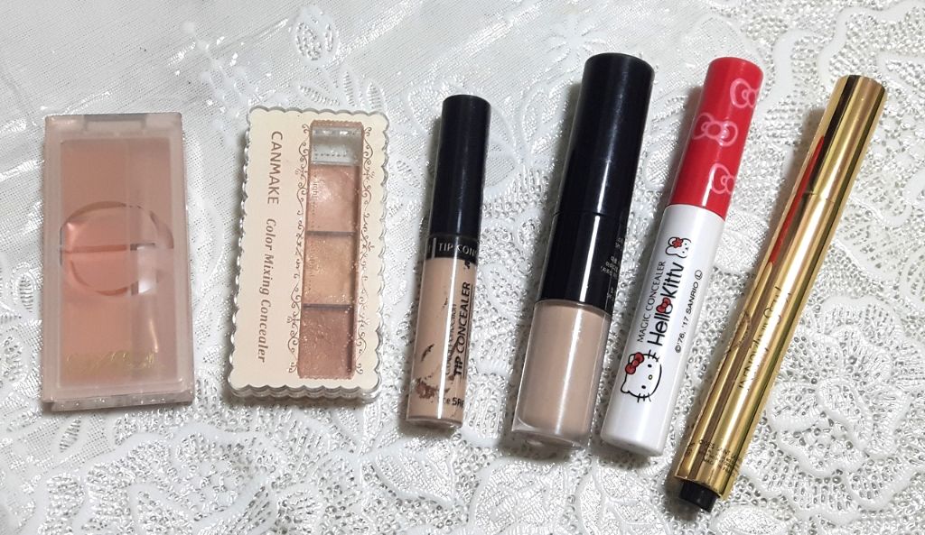 サイレントカバー コンシーラー/excel/パレットコンシーラーを使ったクチコミ（1枚目）