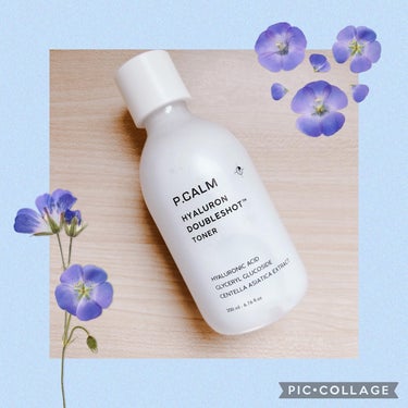 P.CALM ヒアルロンダブルショットトナーのクチコミ「❁✿✾ ✾✿❁︎ ❁✿✾ ✾✿❁︎



P.CALM様よりヒアルロントナーを頂きました💐‪‪.....」（2枚目）