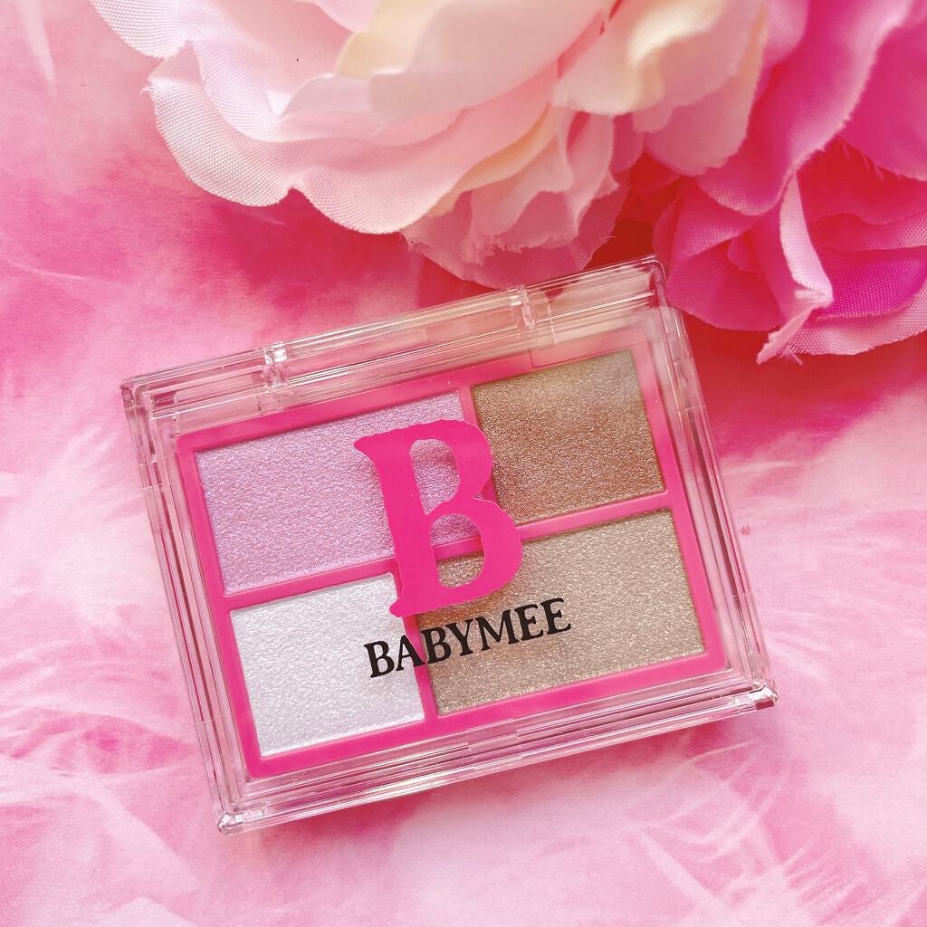 ニュアンスカラーシャドウ 4 /BABYMEE/アイシャドウパレットを使ったクチコミ(2枚目)