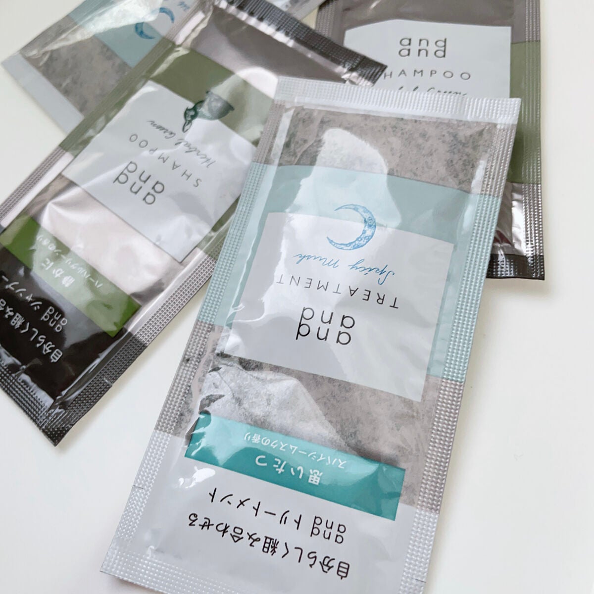 静かに ハーバルグリーンの香り シャンプー/and and/市販シャンプーを使ったクチコミ(1枚目)