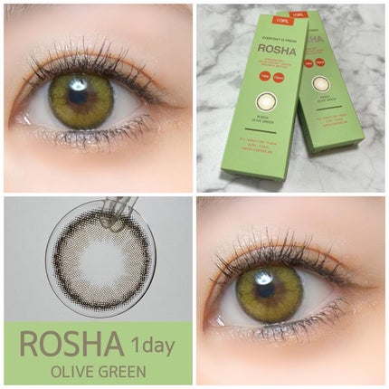 ROSHA/蜜のレンズ/カラーコンタクトレンズを使ったクチコミ(1枚目)