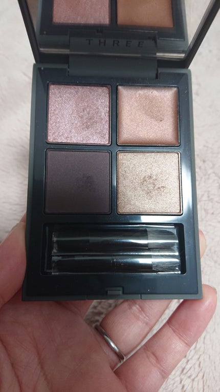 ディメンショナルビジョンアイパレット/THREE/アイシャドウパレットを使ったクチコミ(1枚目)