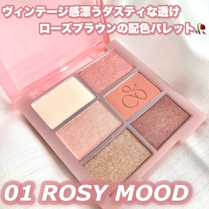 ザ スキン アイシャドウ パレット/perse/アイシャドウパレットを使ったクチコミ(2枚目)