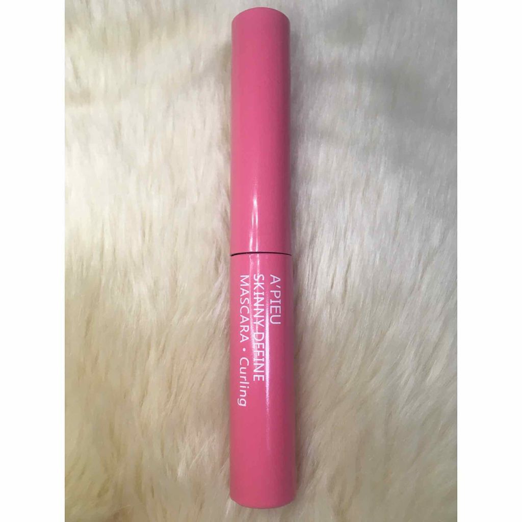 A’pieu スキニー ウォータープルーフ マスカラのクチコミ「A'PIEU
スキニーディファイン
カーリングマスカラ💄




このマスカラはとにかく細くて.....」（1枚目）