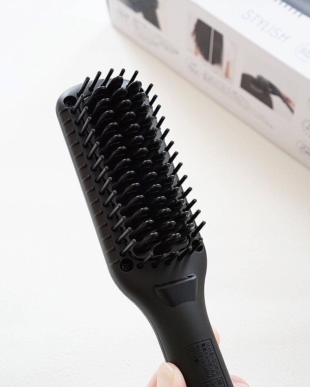 スタイリッシュ コンパクトイオンヒートブラシ MHB-3040-K/mod's hair/ヒートブラシを使ったクチコミ(3枚目)