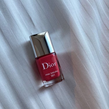 ディオール ヴェルニ 561 ピンク サクラ（生産終了）/Dior/マニキュアを使ったクチコミ（3枚目）