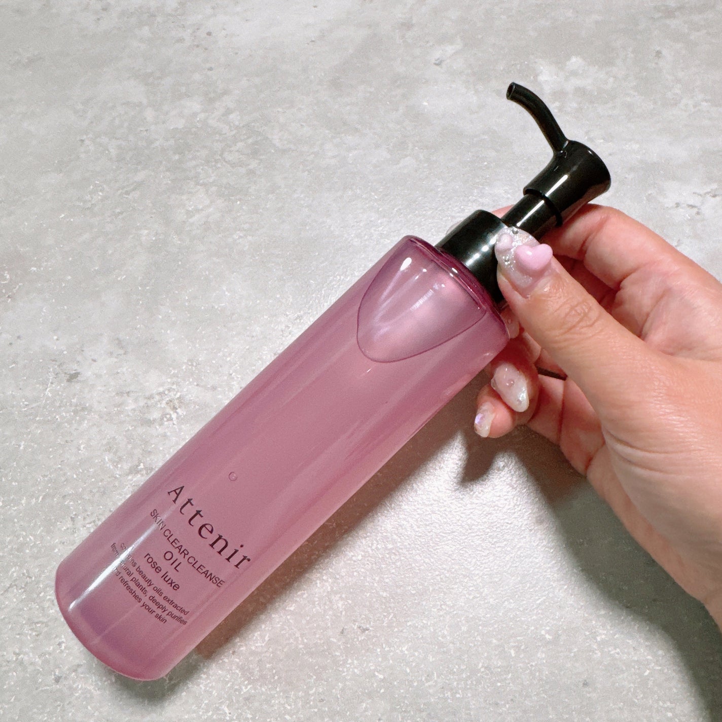 スキンクリア クレンズ オイル アロマタイプ ブーケ ド ローズ /アテニア/オイルクレンジングを使ったクチコミ(4枚目)