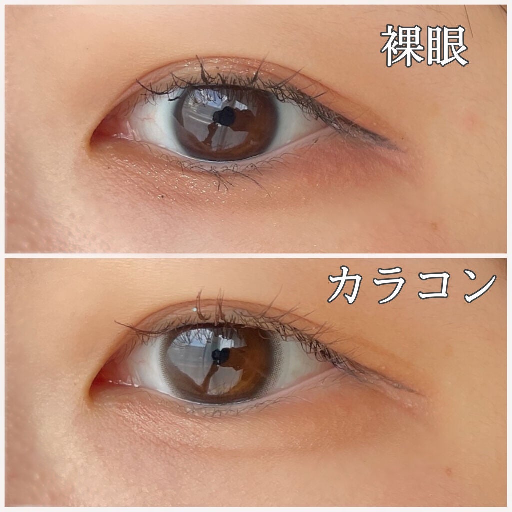 Chu's me 1day/Chu's me/ワンデー(1DAY)カラコンを使ったクチコミ(2枚目)