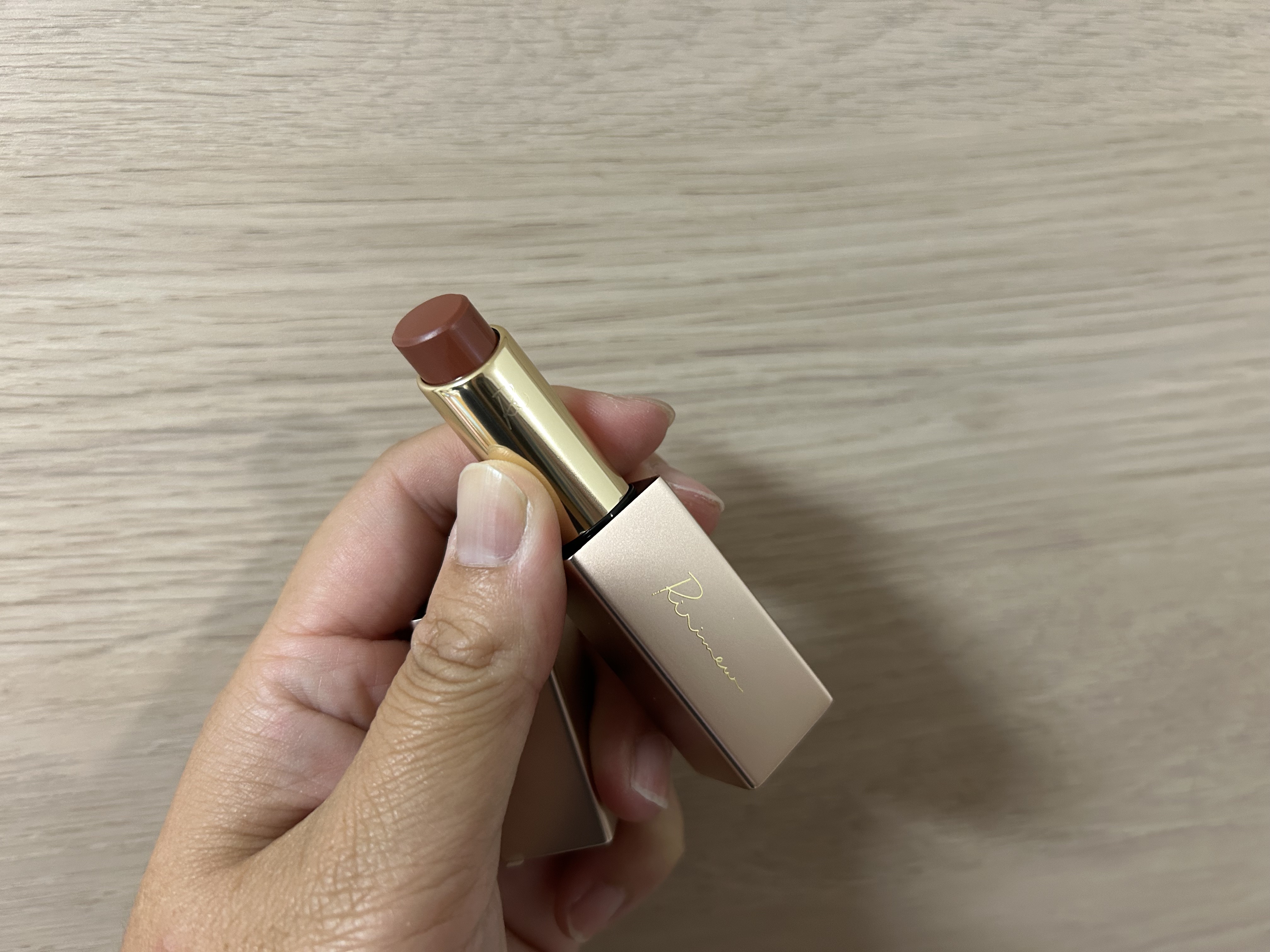 リリミュウ バタールージュ/Ririmew/口紅を使ったクチコミ（3枚目）