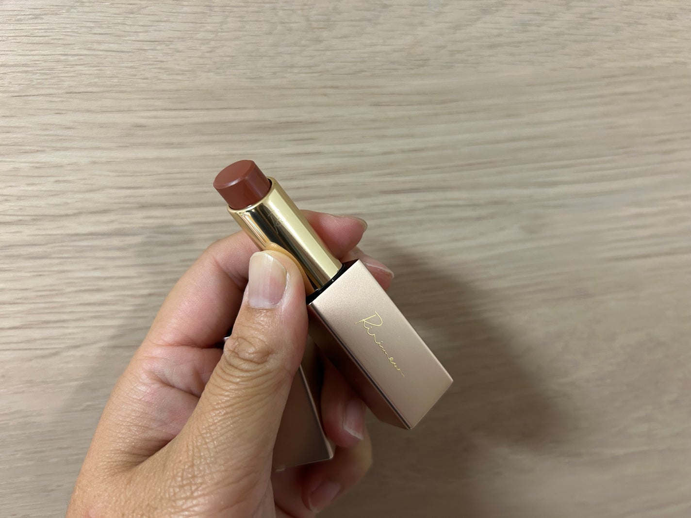 リリミュウ バタールージュ/Ririmew/口紅を使ったクチコミ(3枚目)