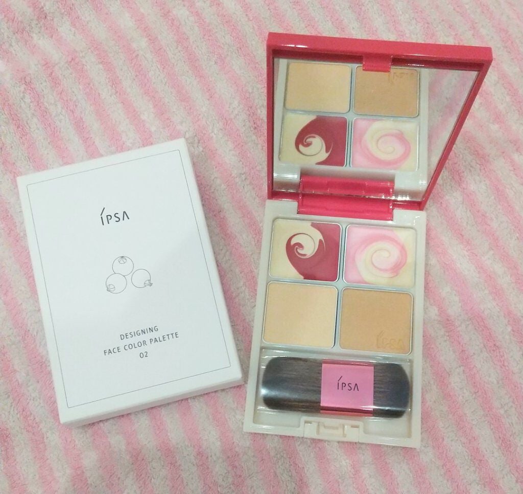デザイニング フェイスカラーパレット/IPSA/プレストパウダーを使ったクチコミ(1枚目)