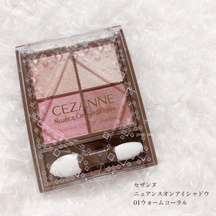ニュアンスオンアイシャドウ/CEZANNE/アイシャドウパレットを使ったクチコミ(1枚目)
