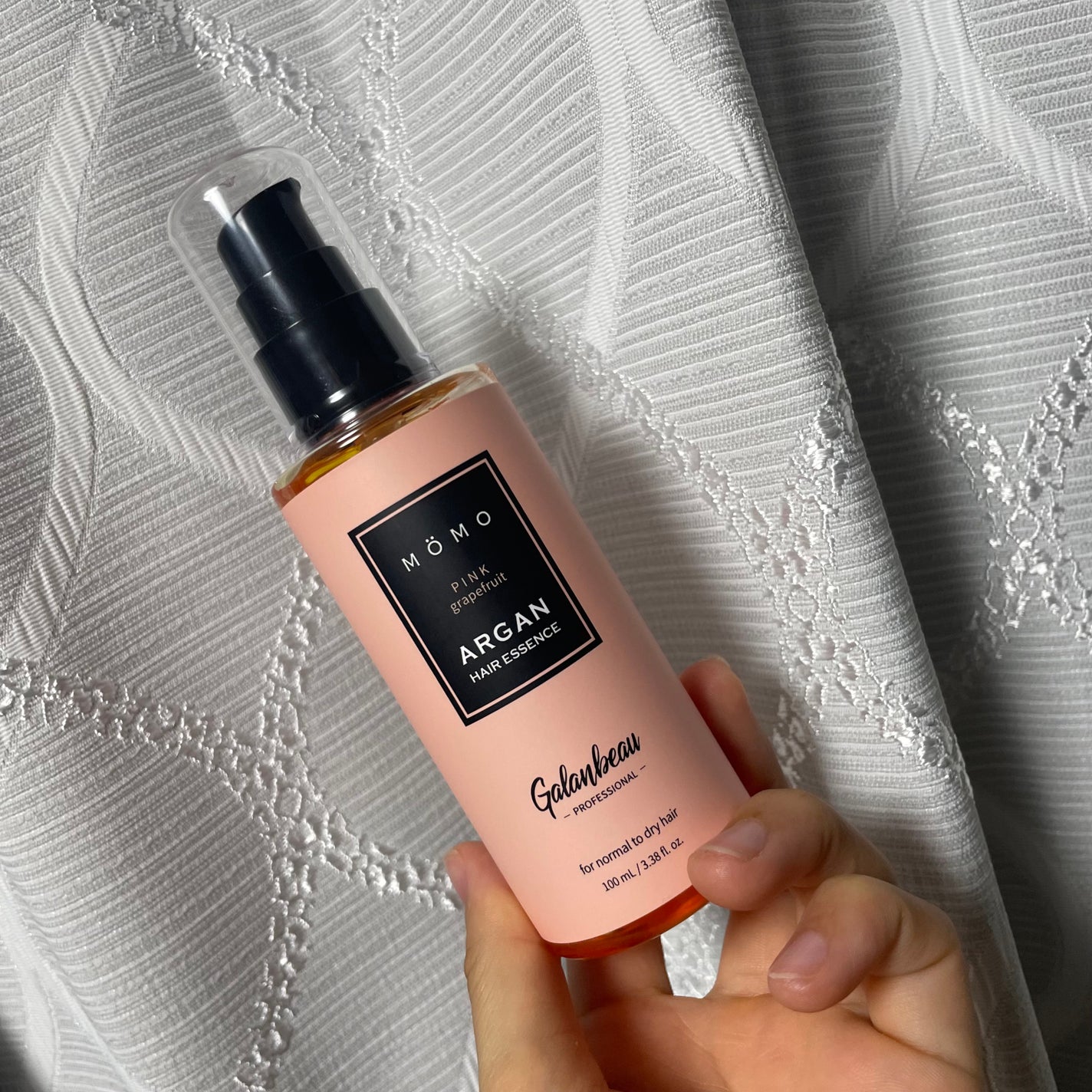 モモアルガンヘアエッセンス/ガランビュー/ヘアオイルを使ったクチコミ(1枚目)