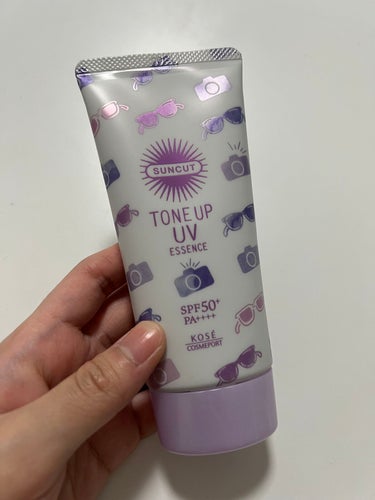 トーンアップUV エッセンス ラベンダー/サンカット®/日焼け止め・UVケアを使ったクチコミ（3枚目）