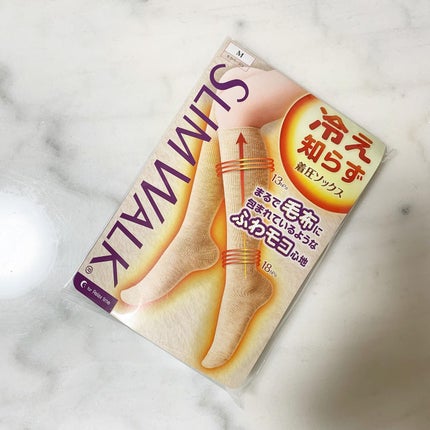 ズボラコスメヲタクちゃん on LIPS 「\スリムウォーク冷え知らず着圧ソックス/ モニプラのモニ..」(1枚目)