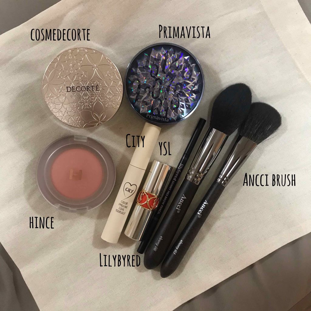 トゥルーディメンショングロウチーク/hince/パウダーチークを使ったクチコミ（1枚目）