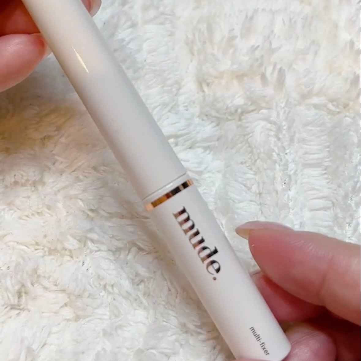 インスパイアマルチフィクサーマスカラ/mude/マスカラ下地を使ったクチコミ(2枚目)