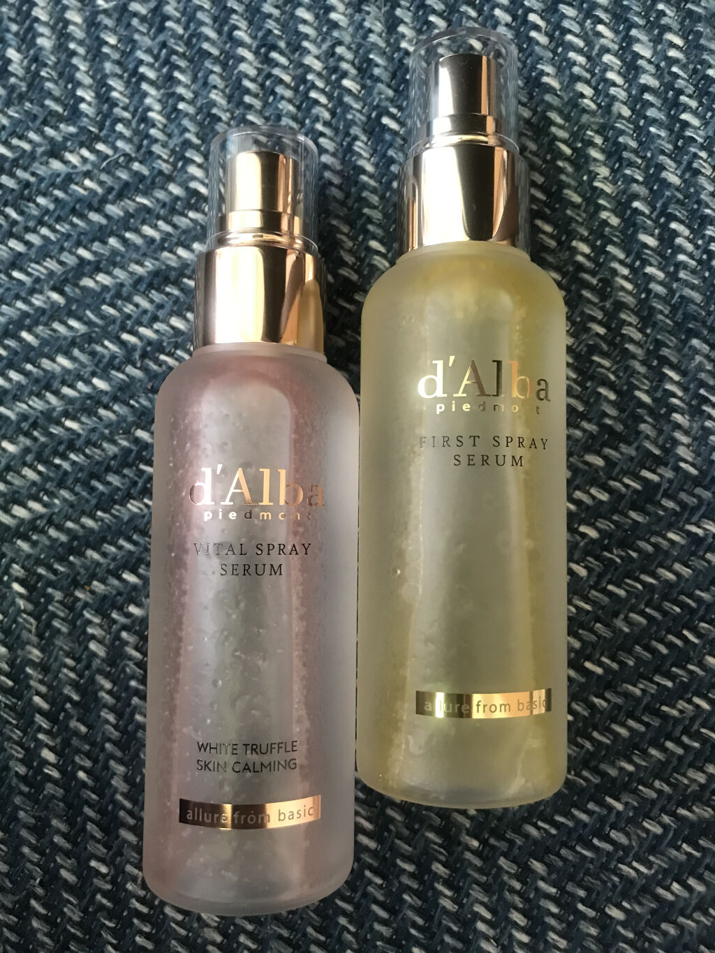 ダルバ ホワイトトリュフファーストスプレーセラム/ダルバ/ミスト状化粧水を使ったクチコミ（1枚目）