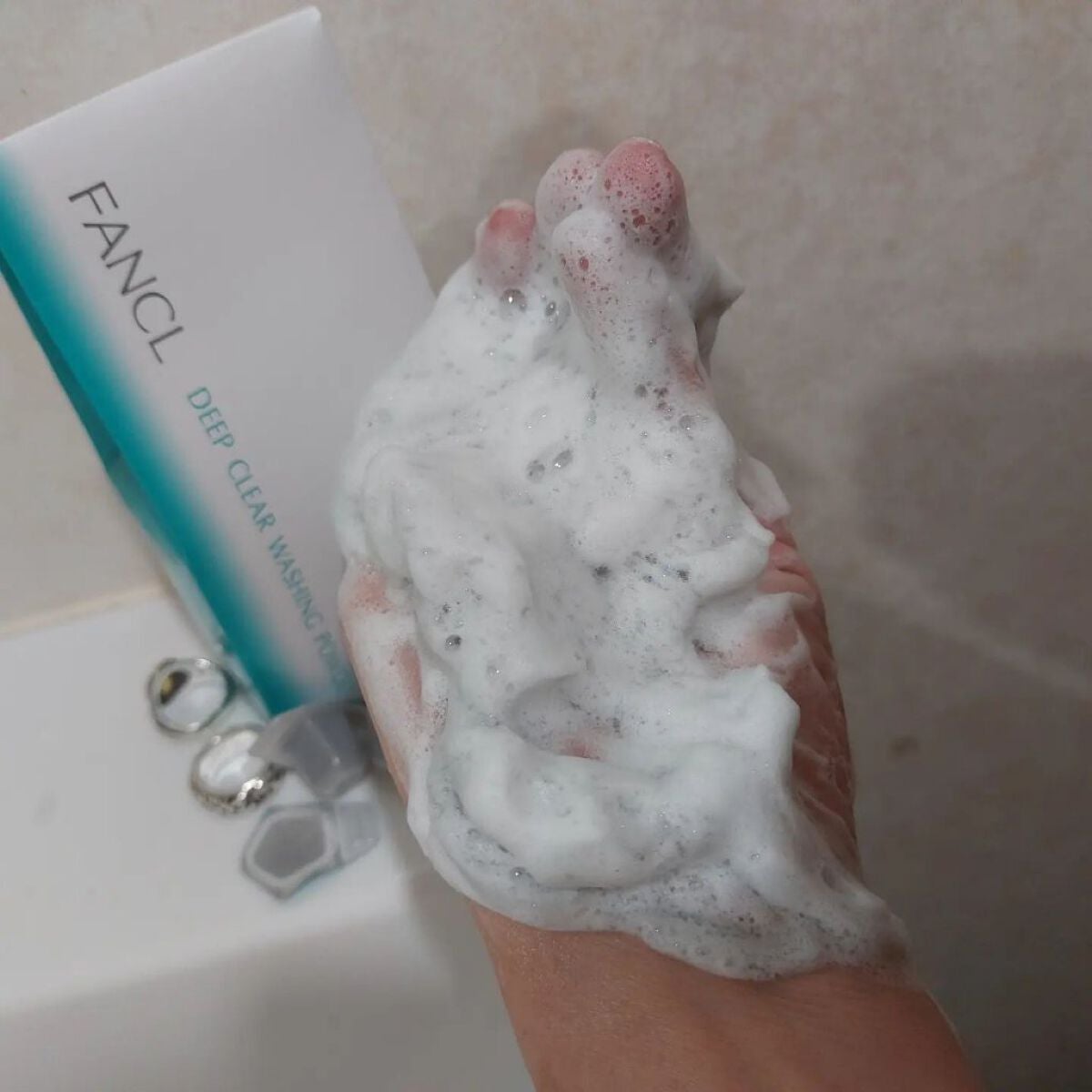 ディープクリア洗顔パウダー/ファンケル/洗顔パウダーを使ったクチコミ(4枚目)