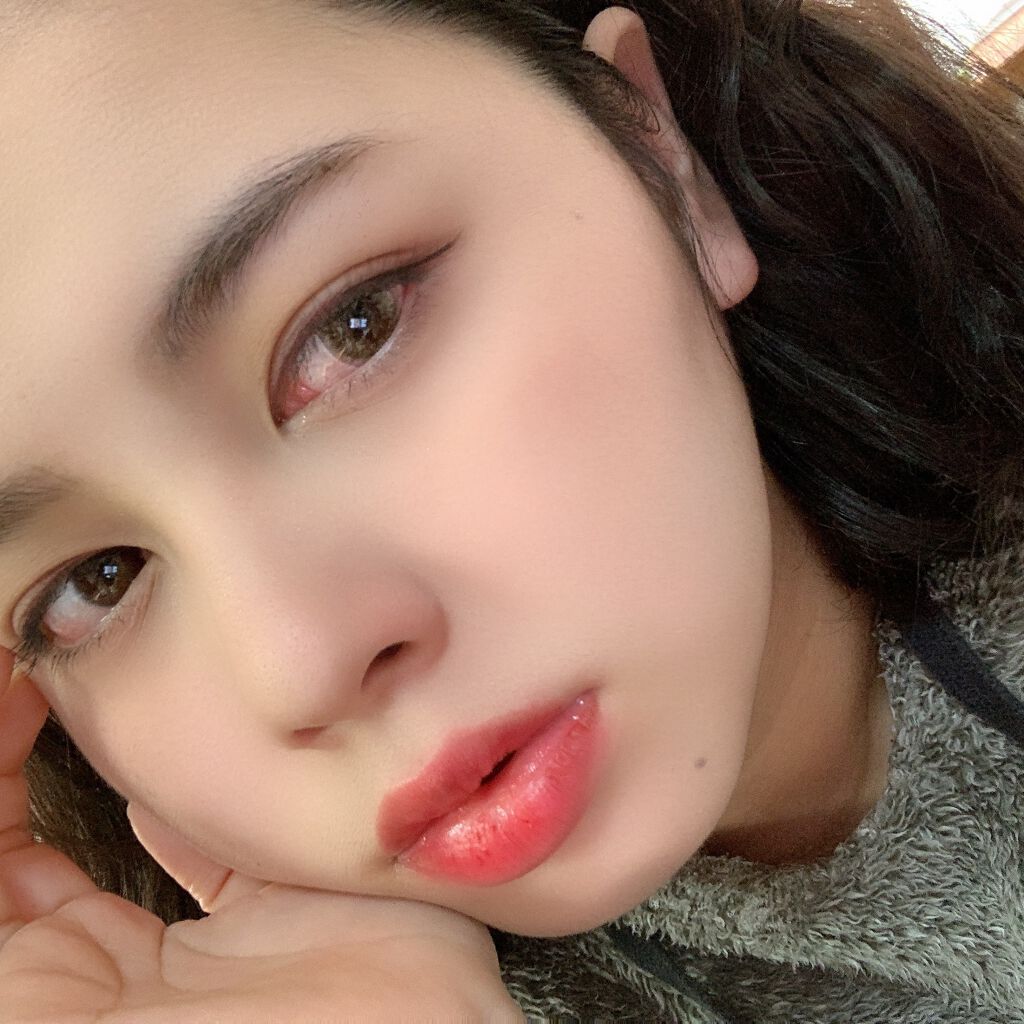 モテコン モテコン リラックス ワンデーのクチコミ「カラコン毎日つけてる人に拍手したい。
やっぱりカラコン苦手だ😭

前にこのカラコンを姉にひとつ.....」（2枚目）