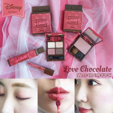 Love Chocolate ブラッシャー 02 CASSIS MACARON/Witch's Pouch/パウダーチークを使ったクチコミ（1枚目）