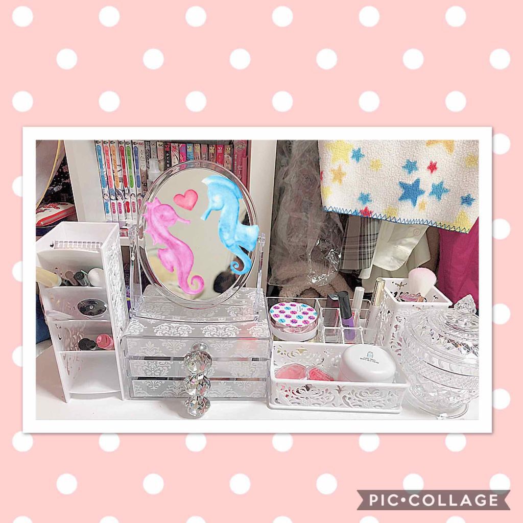 3段式クリアーケース/DAISO/その他化粧小物を使ったクチコミ（1枚目）