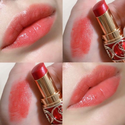 ルージュ ヴォリュプテ シャイン/YVES SAINT LAURENT BEAUTE/口紅を使ったクチコミ(1枚目)