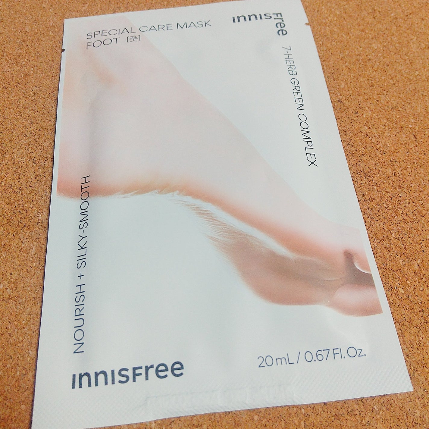 スペシャルケア フット マスク/innisfree/レッグ・フットケアを使ったクチコミ(1枚目)