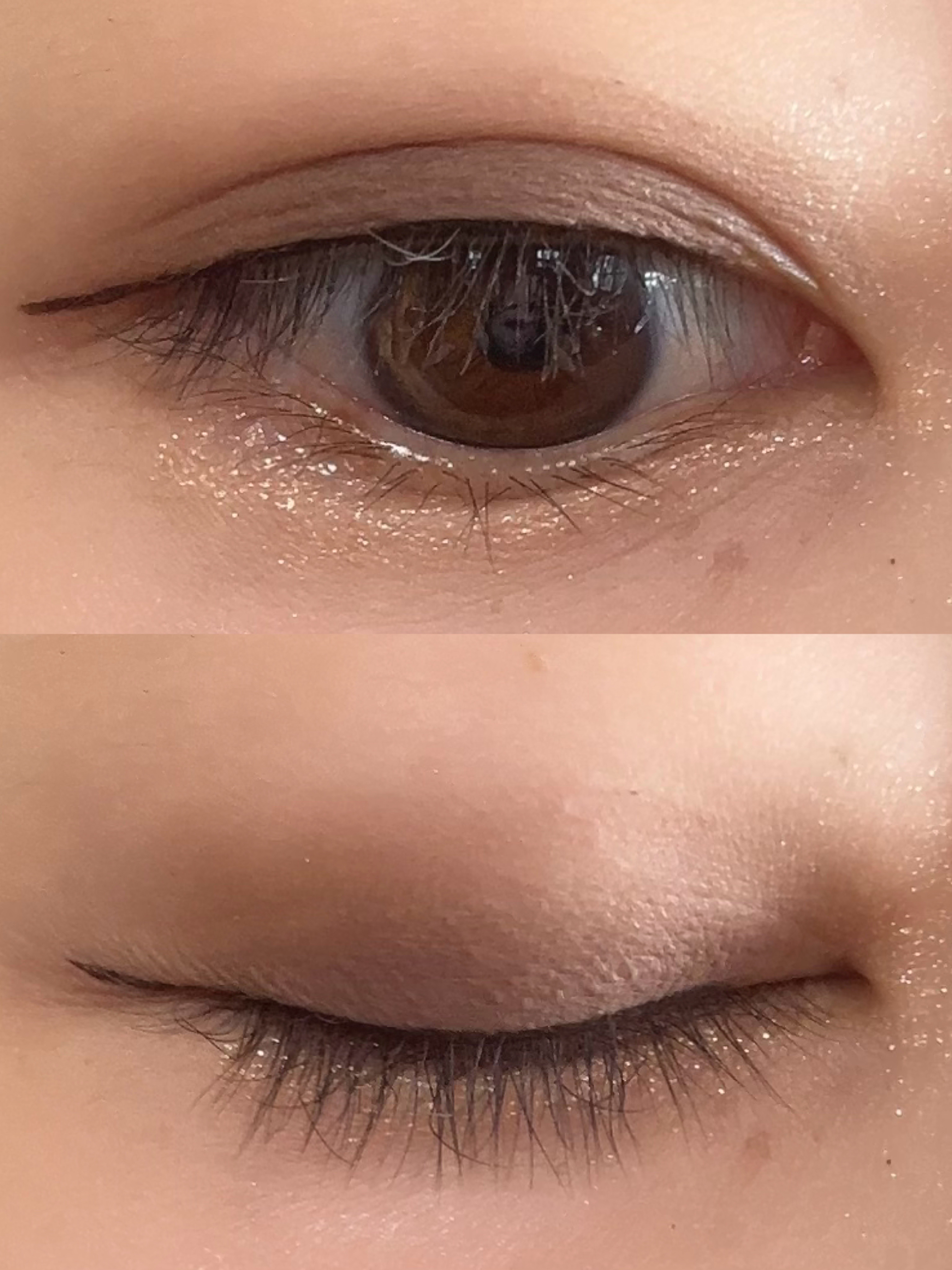 センシュアルスリーク アイズ GD-2 ゴールドスパークル/Visée/リキッドアイシャドウを使ったクチコミ（2枚目）