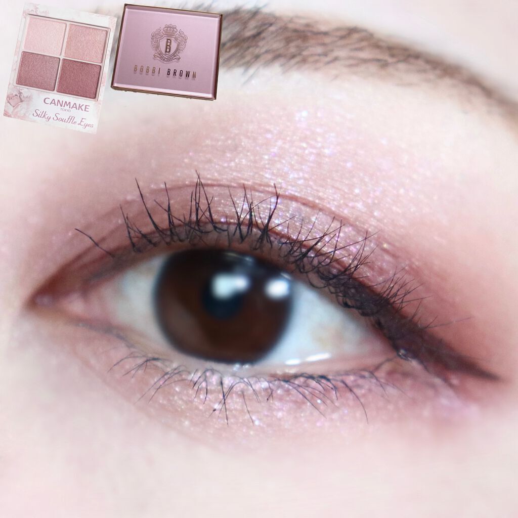 ピンク グロウ リュクス アイシャドウ パレット/BOBBI BROWN/アイシャドウパレットを使ったクチコミ（1枚目）