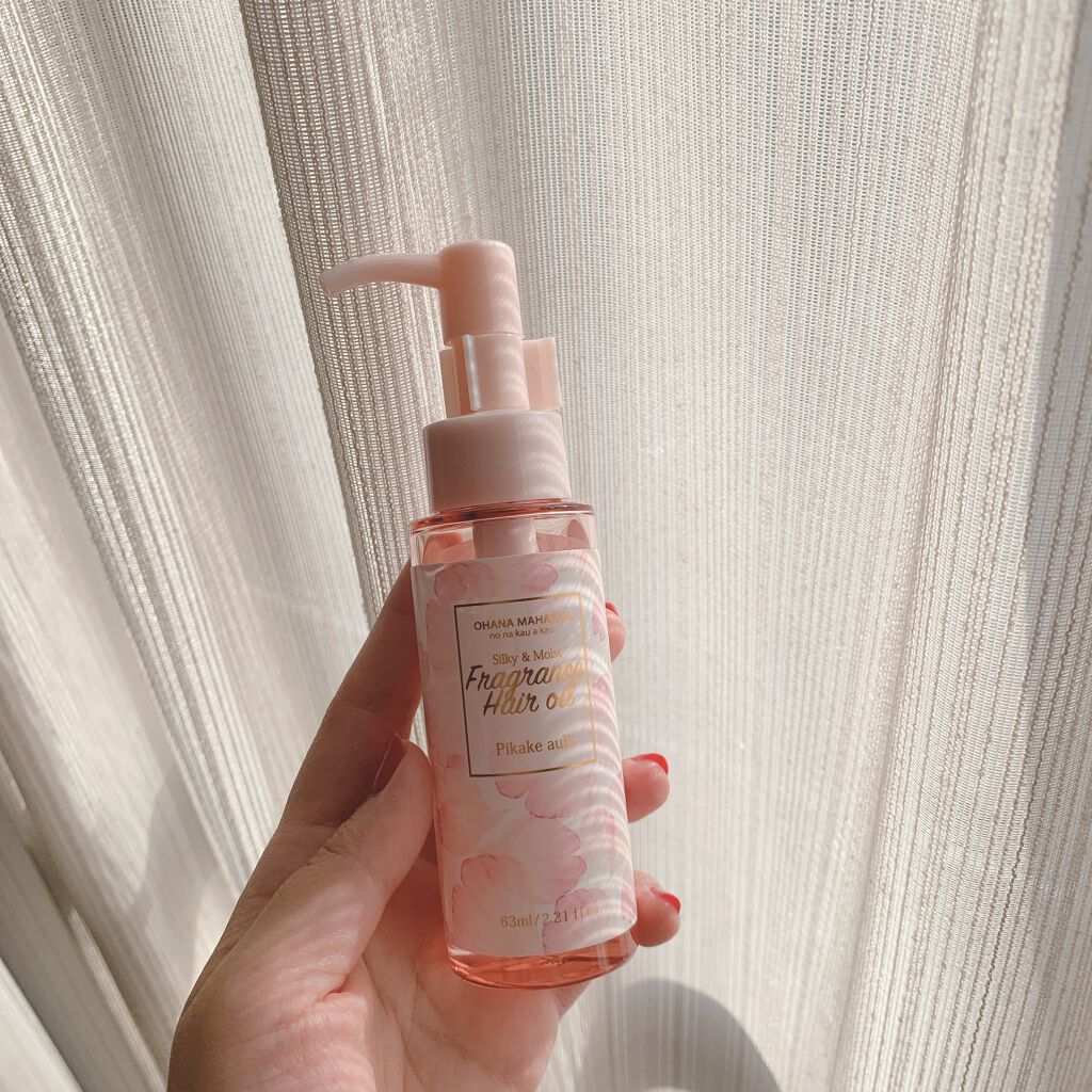 オハナ・マハロ フレグランスヘアオイル リッチモイスト <ピカケ アウリィ>/OHANA MAHAALO/ヘアオイルを使ったクチコミ（2枚目）